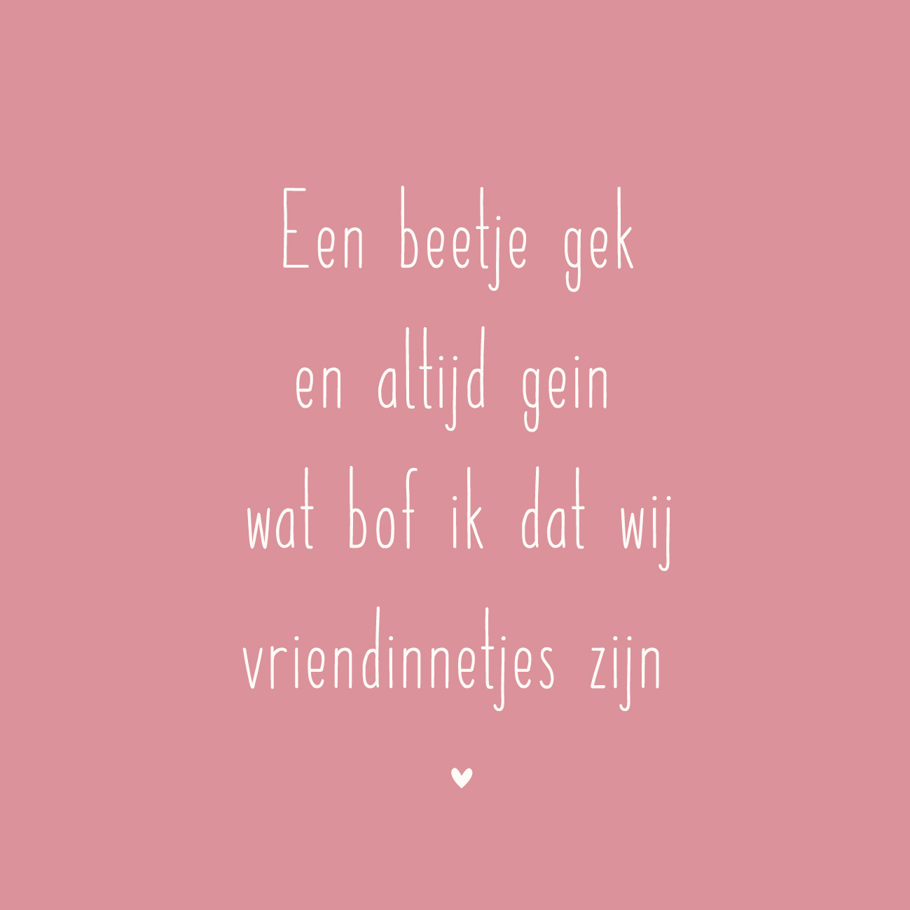 vriendinnetjes roze 11